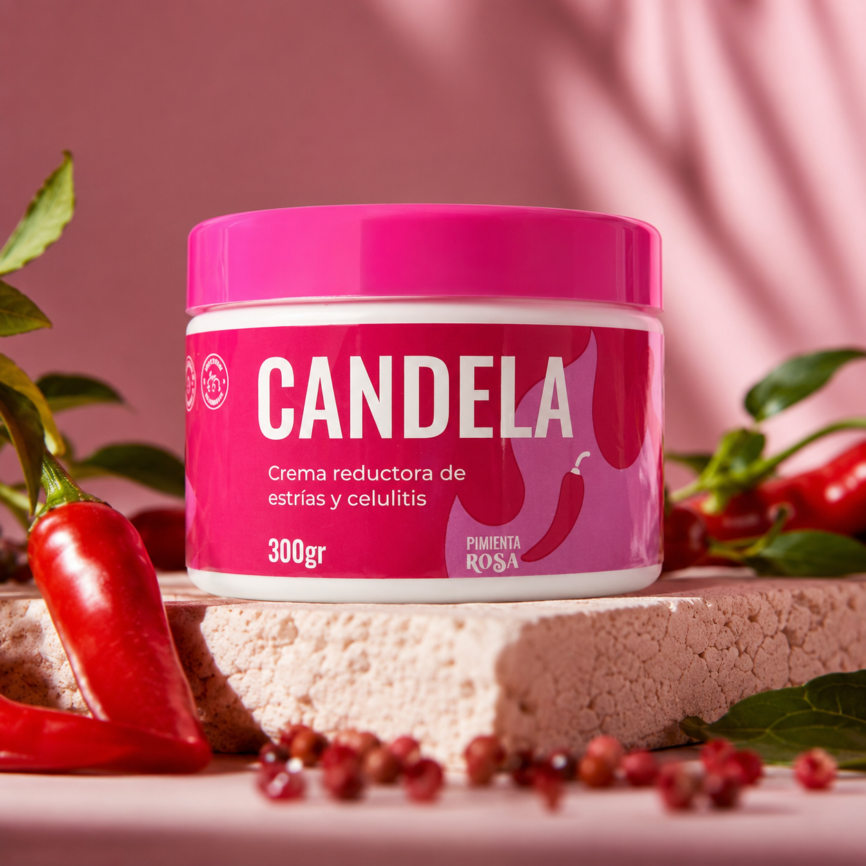 Candela — Crema Reductora de Estrías y Celulitis